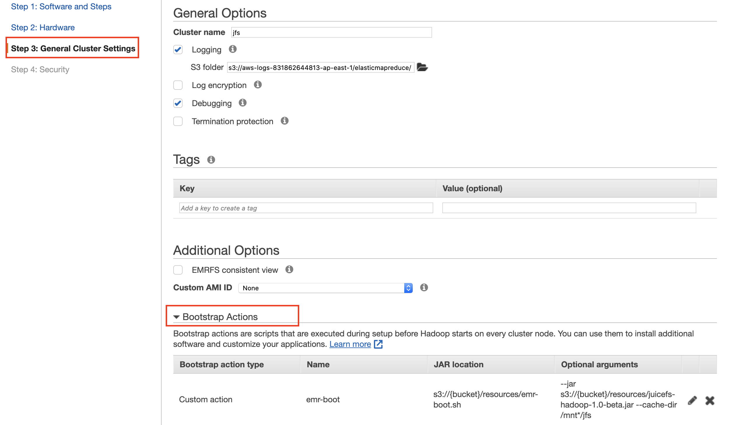 AWS-EMR-boot