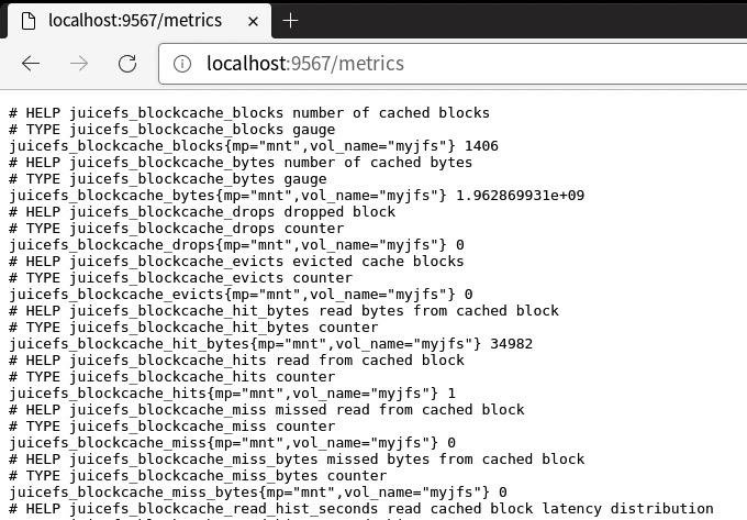 Prometheus Client Data